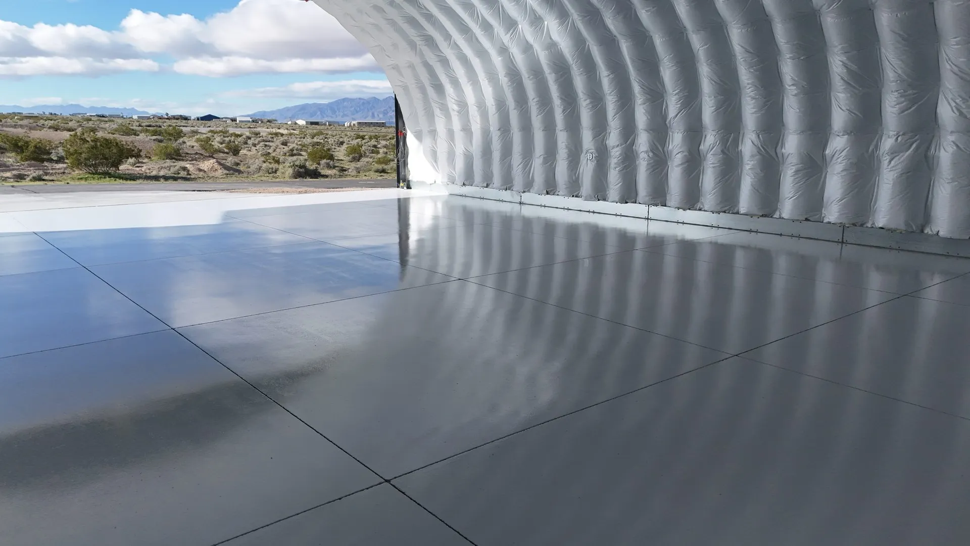 Airplane Hangar — Desert Installation